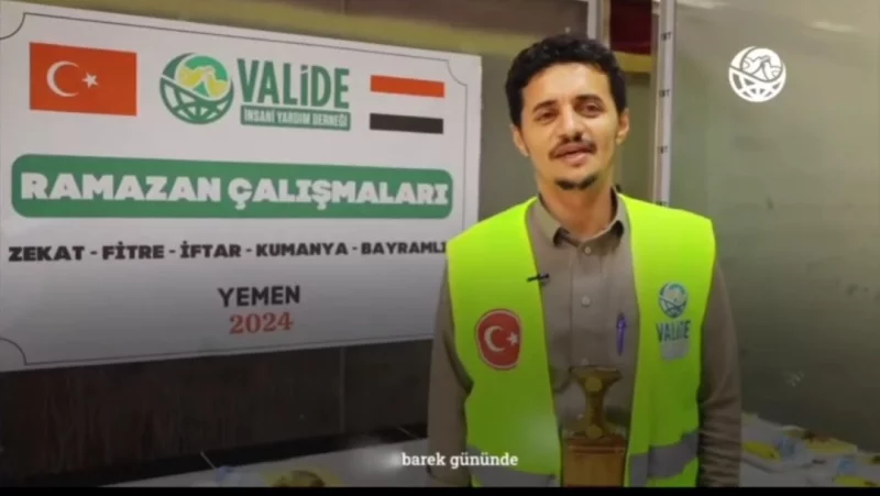 Yemen'de İftar Dağıtımı Gerçekleştirildi