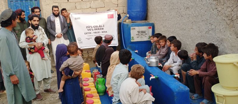 Afganistan’a Hayat Veren Bir Çalışma: Zü'l Celal-i ve-l İkram Su Kuyusu Açıldı