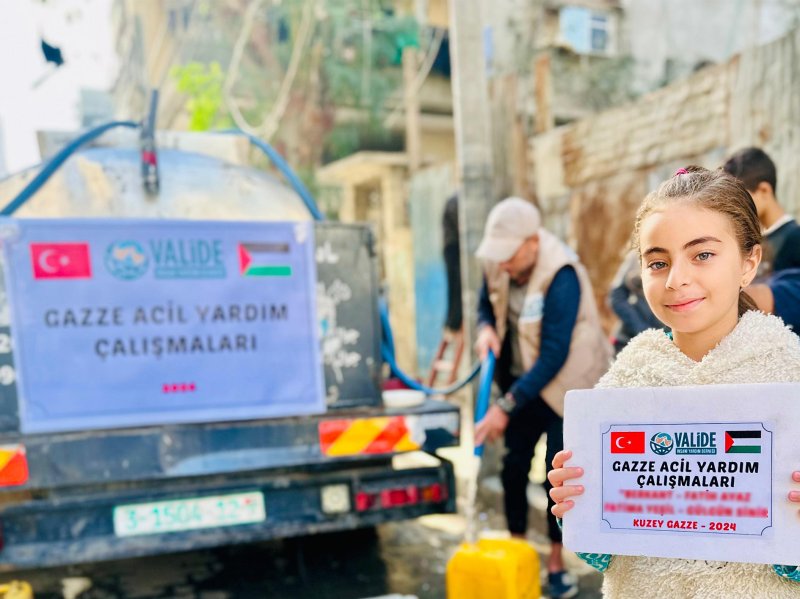 Gazze’ye Bağışçılarımızdan Yeni Su Tankeri