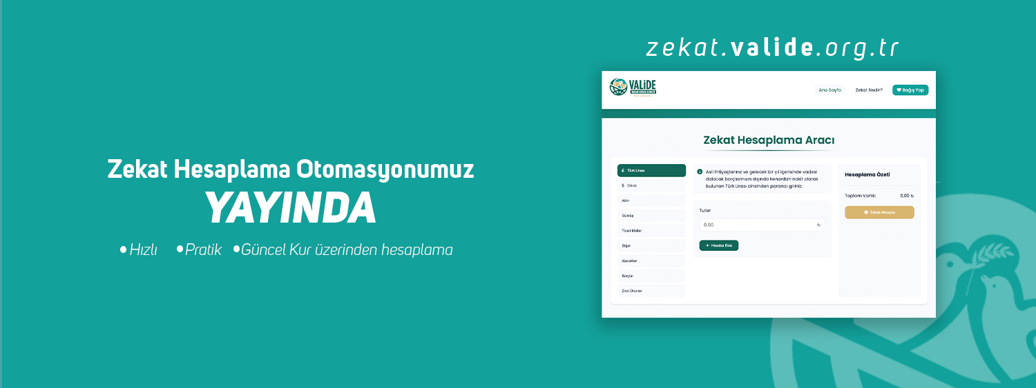 zekat otomasyonu