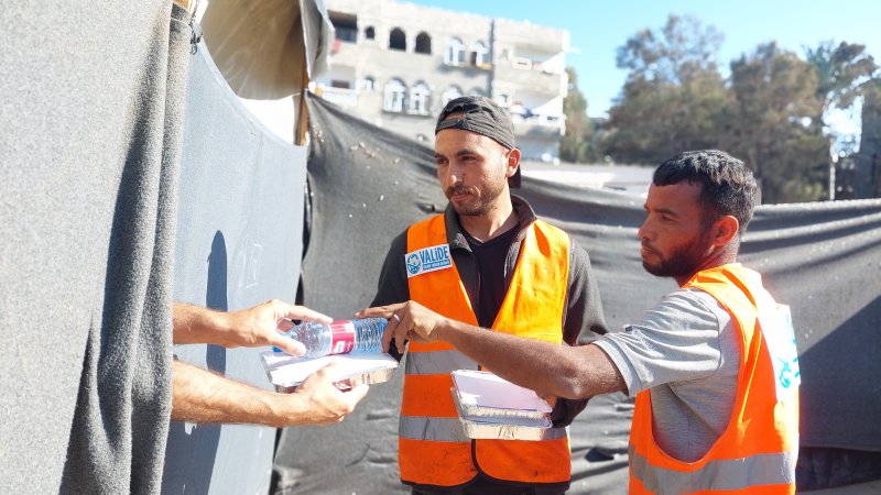 We Shared Iftar Meals with Our Brothers and Sisters in Gaza 