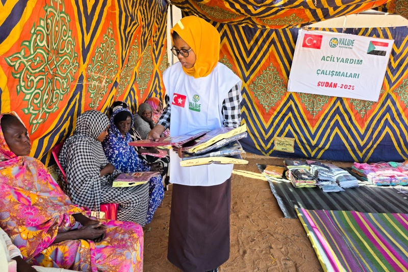 Valide Derneği'nden Sudan'daki Kadınlara 