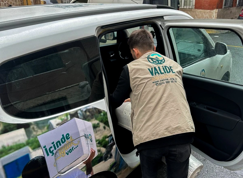 تم تقديم الدعم للأسر المحتاجة في اسطنبول