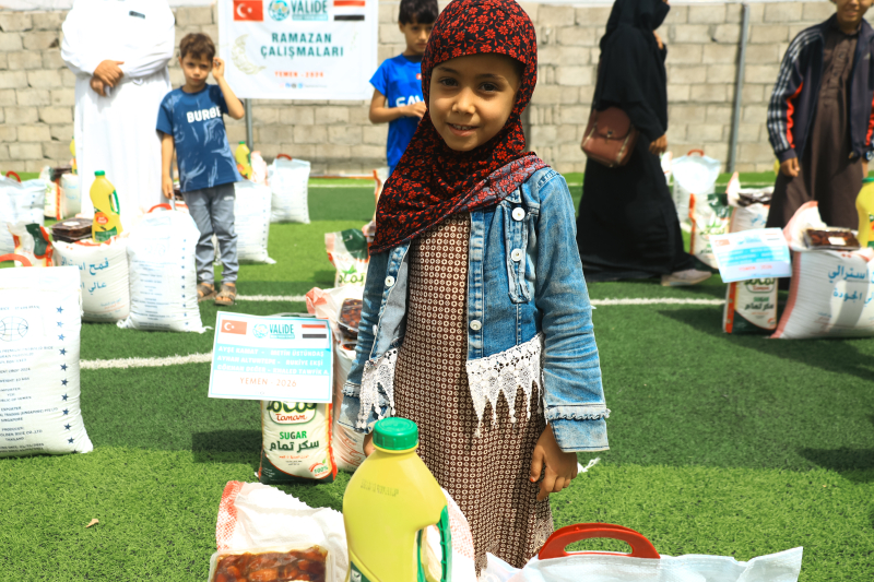 Food Parcels Bringing Hope to Yemen: A Helping Hand from the Valide Humanitarian Aid Association