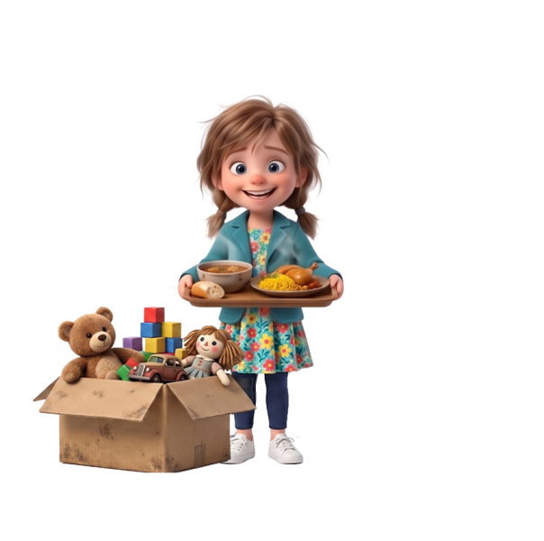 Ayşe Giysi + Yemek + Oyuncak Bağışı