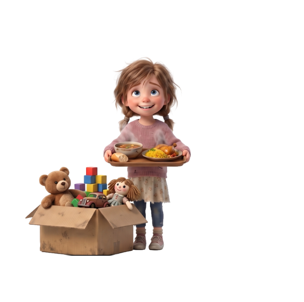 Ayşe Yemek + Oyuncak Bağışı