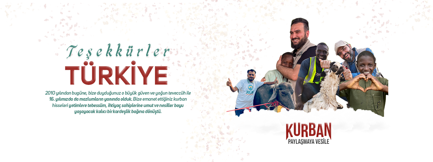 kurban 2026 teşekkür